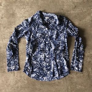 JCrew tropical button down